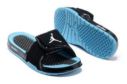 Jordan Hydro 2 тапочки black/skyblue