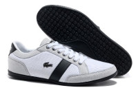 Lacoste дисконт обувь white/black