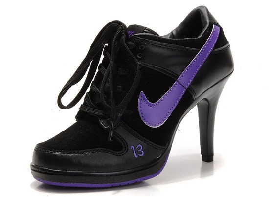 Nike Dunk low Heels black/purple 13