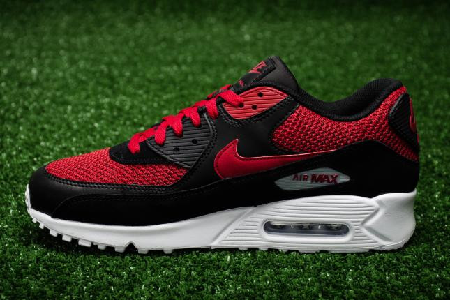 Nike Air Max 90 Essential Black Red Original