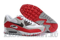 Nike Air Max 90 (gray/red)