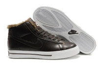Nike culture c мехом (Dark Brown)