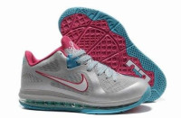 LeBron James 9 (IX) Silver/Pink/Blue