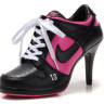 Nike Dunk low Heels black/fuchsia 13