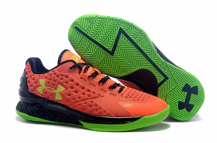 UA Curry One Low orange/black/green