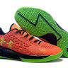 UA Curry One Low orange/black/green