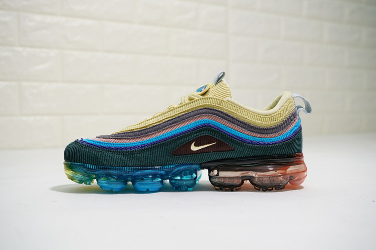 Sean Wotherspoon x Nike Air VaporMax 97 VF SW Hybrid green blue brown beige red