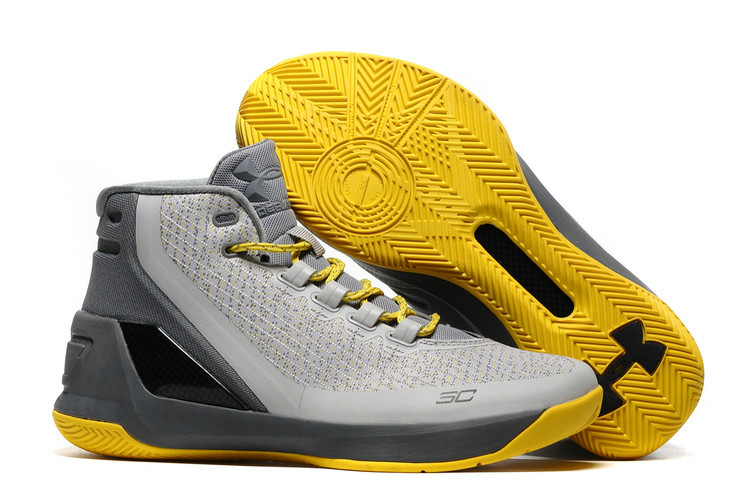 Under Armour Curry 3 Grey/Yellow