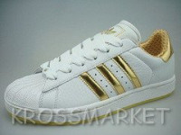 Adidas Superstar II (white/gold)
