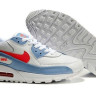 Nike Air Max 90 (white/blue/orange)
