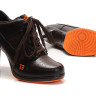 Nike Dunk low Heels brown/orange 13