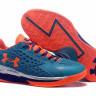UA Curry One Low blue/orange/silver