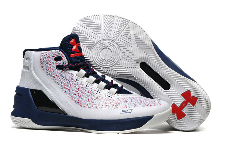 Under Armour Curry 3 White/Blue
