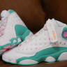 Air Jordan 13 Aurora Green GS 439358-100 