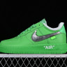 380 NEW YORK BROOKLYN MUSEUM X OW X AIR FORCE 1 07 LOW LIGHT GREEN SPARK - UNSIEX 36-47.5