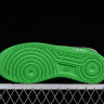 380 NEW YORK BROOKLYN MUSEUM X OW X AIR FORCE 1 07 LOW LIGHT GREEN SPARK - UNSIEX 36-47.5