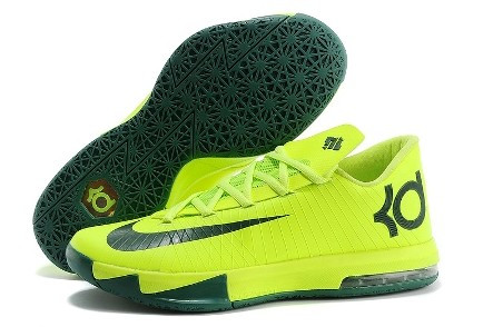 Nike KD 6 “Volt/green”