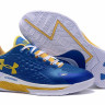 UA Curry One Low blue/white/yellow
