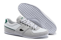 Lacoste дисконт обувь white-gray-green