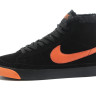 Nike blaze Hi мех (black/orange)