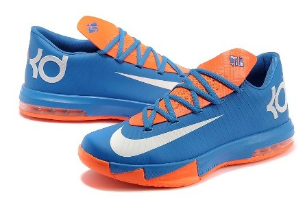Nike KD 6 “Blue orange white”