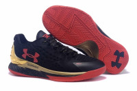 UA Curry One Low black/gold/red