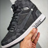NIKE AIR JORDAN X LOUIS VUITTON X OFF-WHITE LVHG black white gray