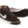 Nike blaze Hi мех (White/Brown)