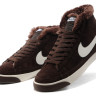 Nike blaze Hi мех (White/Brown)