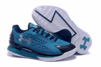 UA Curry One Low navy blue
