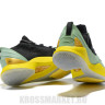 Under Armour Curry 5 Low black light green yellow white