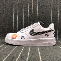 Nike Air Force 1 '07 PRM Just do it white black