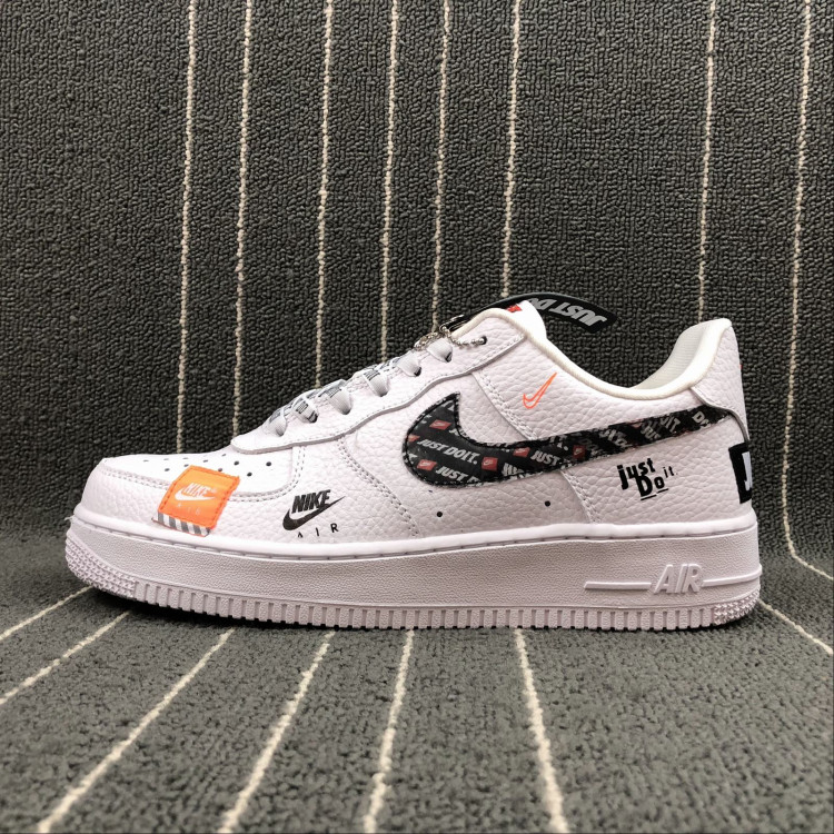 Nike Air Force 1 '07 PRM Just do it white black