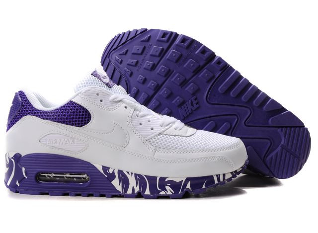 Nike Air Max 90 (white/purpure)