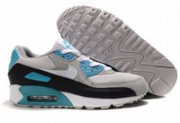 Air Max 90 (white/gray/turquoise/black)