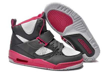 Jordan Flight 45 High grey/white/pink