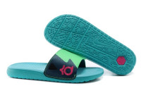 Nike KD Solarsoft Sandal skyblue/navvy/green