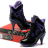 Air Jordan 4 High Heels Black/purple