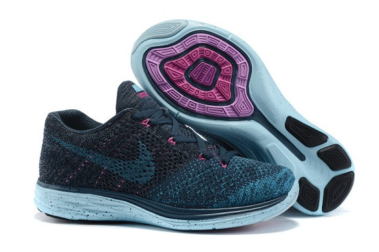 Nike Flyknit Lunar 3 Running Blue/Clearwater