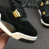 Air Jordan 4 RETRO AJ4 Black Gold White 308497-032