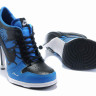 Nike Dunk High Heels Black/Blue