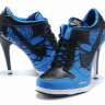 Nike Dunk High Heels Black/Blue