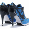 Nike Dunk High Heels Black/Blue