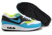 Air Max 87 white/skyblue/grey/yellow
