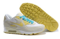 Air Max 90 (white/gray/yellow/turquoise)