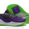 Under Armour Curry 5 Low dark gray purple white lime green