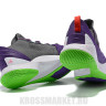 Under Armour Curry 5 Low dark gray purple white lime green