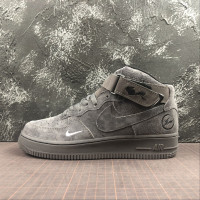 Nike AIR FORCE 1 HI YOHOOD 808788-100 Gray