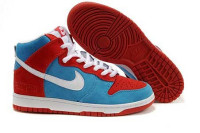 Nike Dunk High (red/blue)