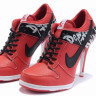 Nike Dunk low Heels "Do The Dew red"